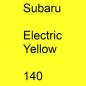 Preview: Subaru, Electric Yellow, 140.